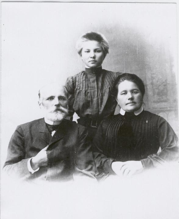 Ilja Terentjew und Familie