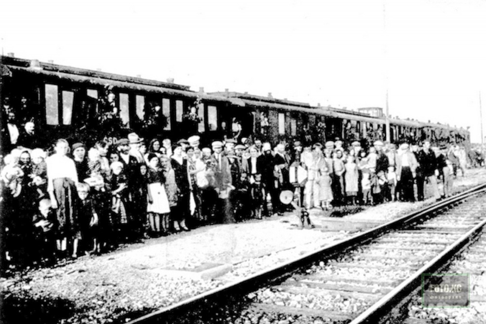 Der zweite Auswanderer-Zug 1926